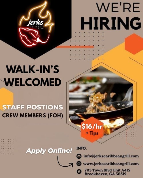 Now hiring - join our crew