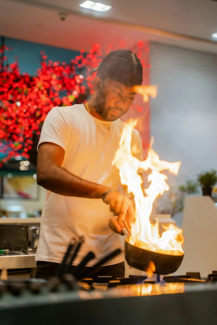 Grilling at Djerk Centre